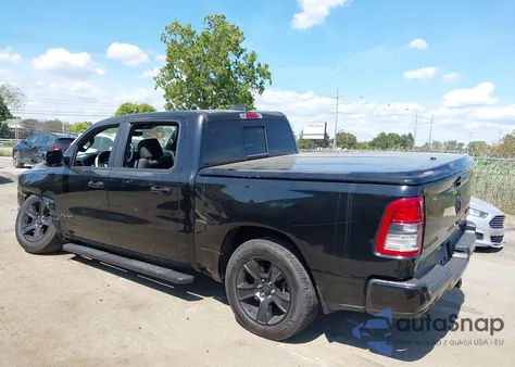 2020 Ram 1500 Big Horn 4X4 5'7 Box from USA, damaged, VIN 1C6SRFFT0LN349290